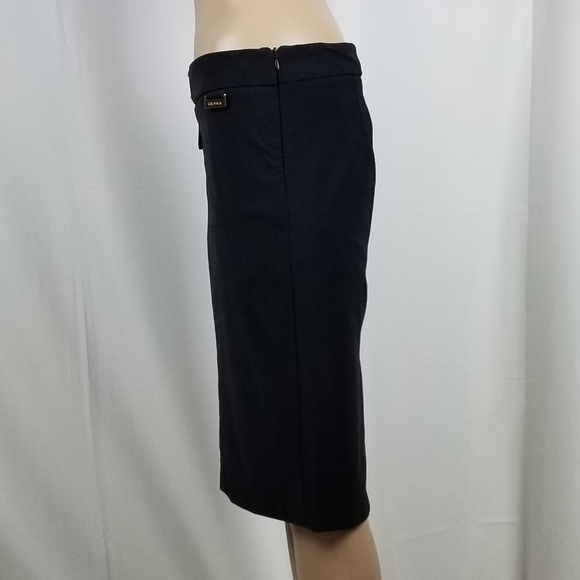 Celyn B. Black Low Rise Pencil Skirt size 44 - Picture 4 of 12